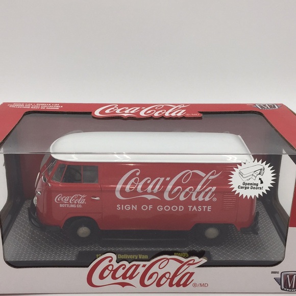 Coca-Cola Bottling 1960 VW Delivery Van Die Cast 1:24 Scale Limited Edition New - Picture 7 of 12